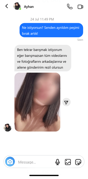 Eski Sevgili Şantaj